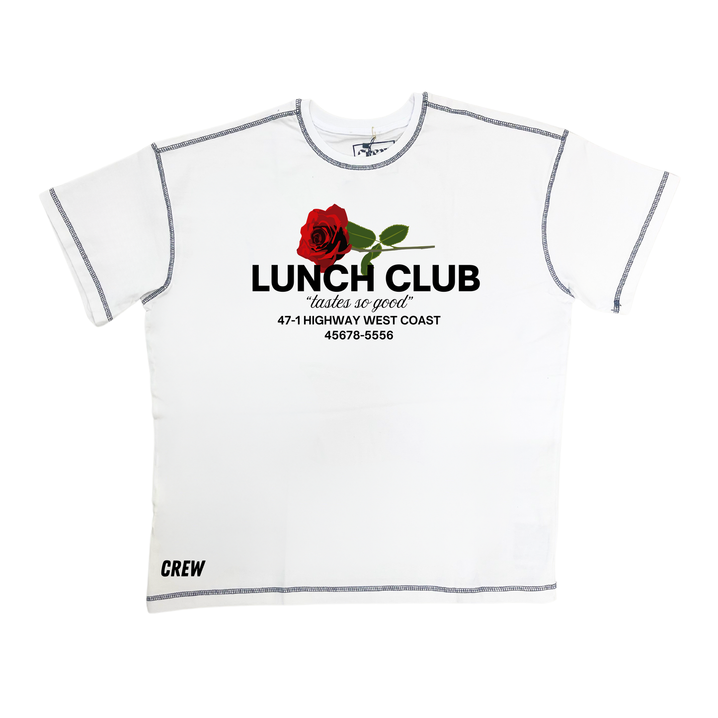 CAMISETA LUNCH CLUB BOXY FIT DELUXE EDITION